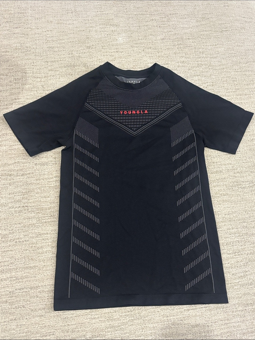 YoungLA Black Short-Sleeve